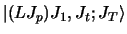 $\displaystyle \vert (LJ_p) J_1 ,J_t ;J_T\rangle$