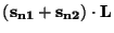 ${\bf (s_{n1} + s_{n2}) \cdot L}$