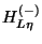 $ H^{(-)}_{L \eta}$