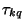 $\tau_{kq}$
