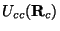 $U_{cc} ({\bf R}_c)$