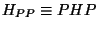$H_{PP}\equiv PHP$